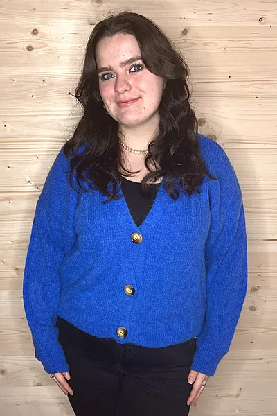 Gilet Achille bleu
