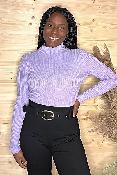 Pull Callie lilas
